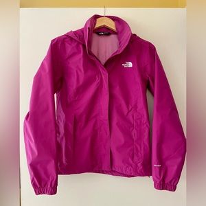 The North Face Rain Jacket Womens Small Magenta
